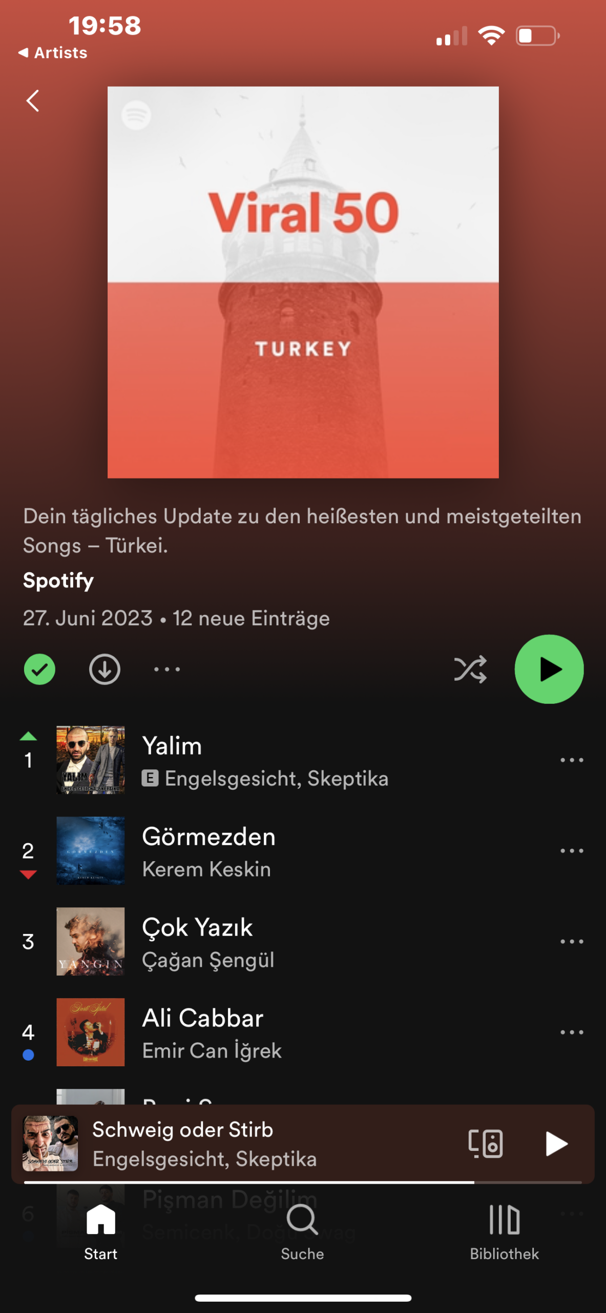 Engelsgesicht und Skeptika – Yalim