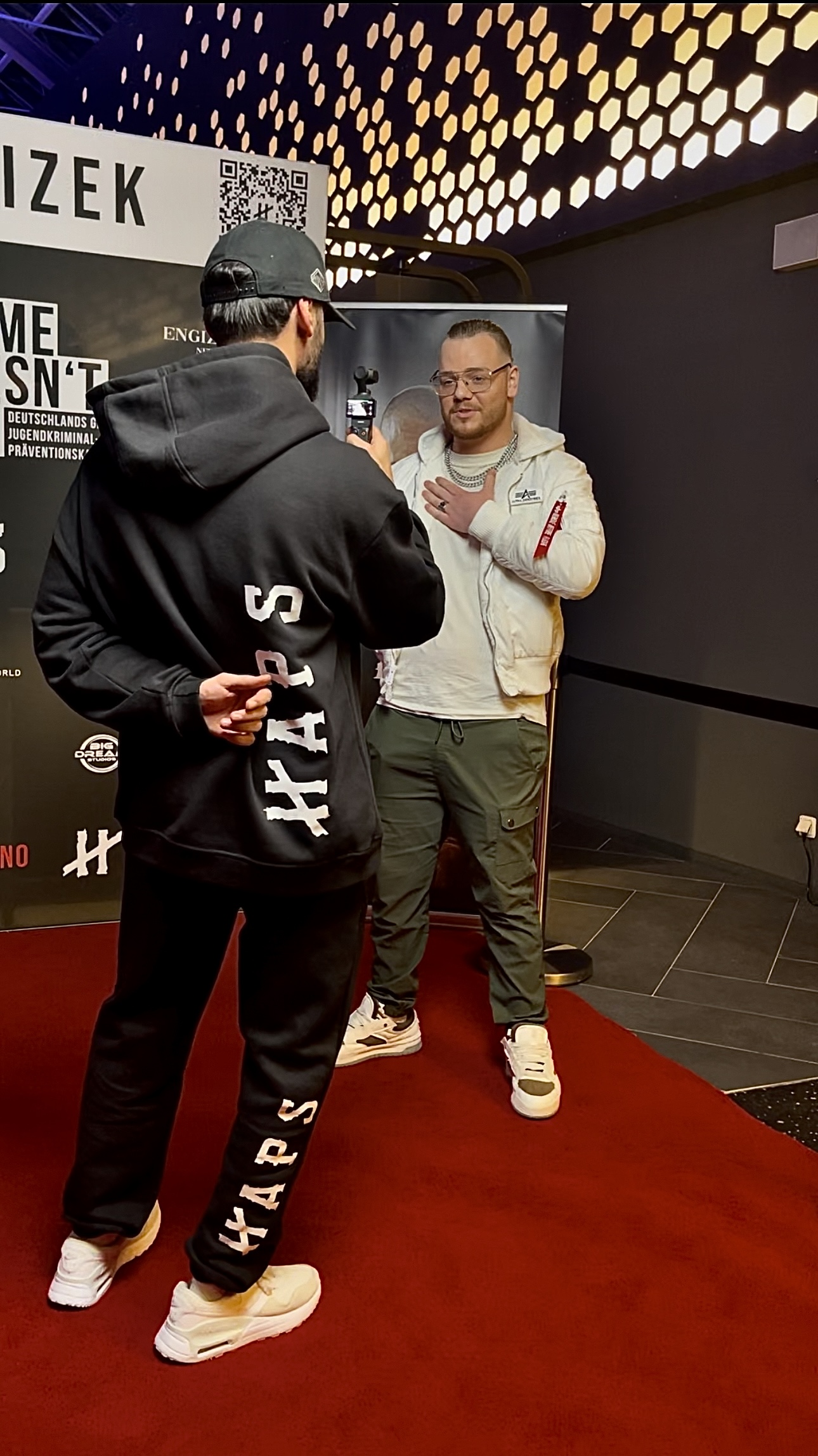 Skeptika bei der Haps Filmpremiere